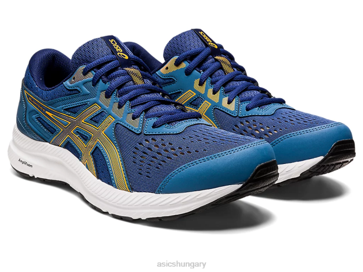 asics azúrkék/borostyán magyarország N2T2674