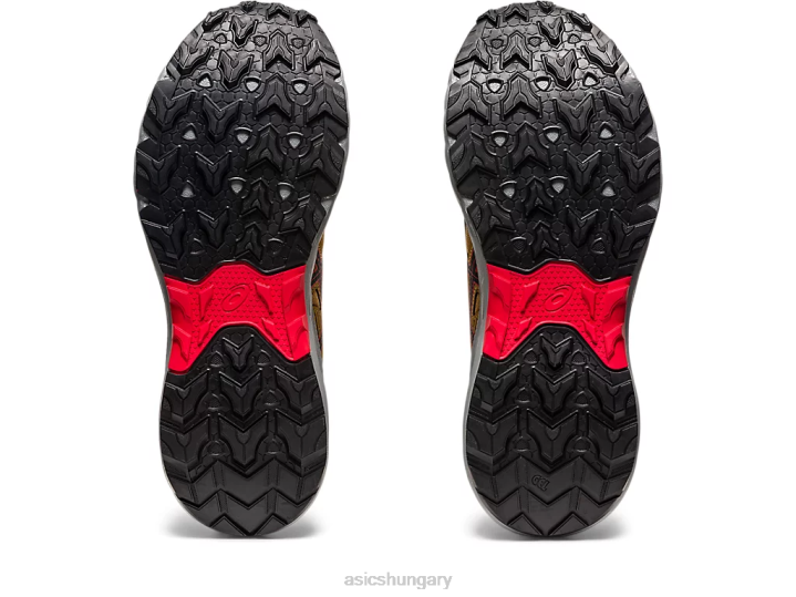 asics barna presidio/elektromos vörös magyarország N2T2121