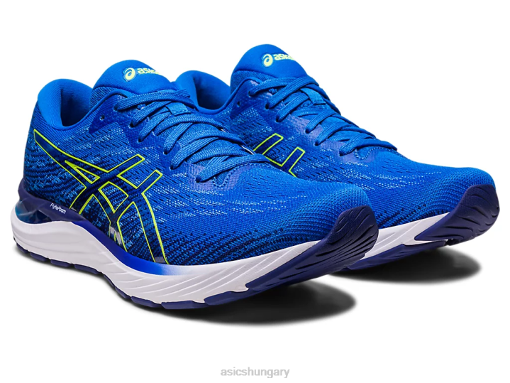asics elektromos kék/biztonsági sárga magyarország N2T2248