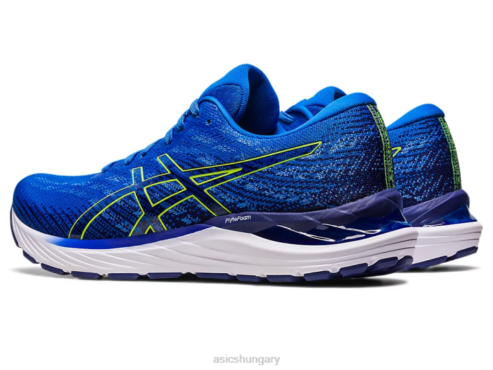 asics elektromos kék/biztonsági sárga magyarország N2T2248