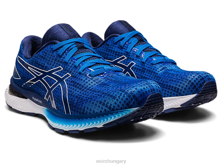 asics elektromos kék/fehér magyarország N2T2496