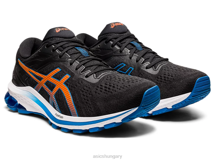 asics fekete/újjászületett kék magyarország N2T21934