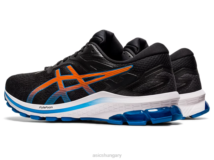 asics fekete/újjászületett kék magyarország N2T21934