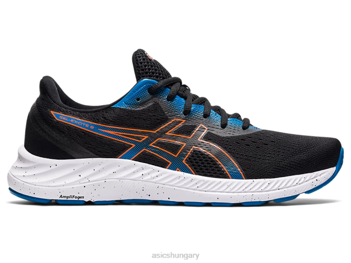asics fekete/körömvirág narancs magyarország N2T21938