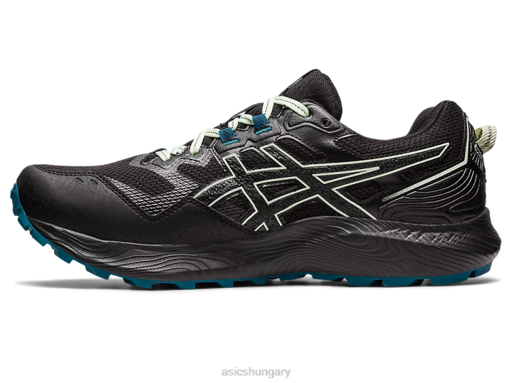 asics fekete/tintás kékeszöld magyarország N2T2244
