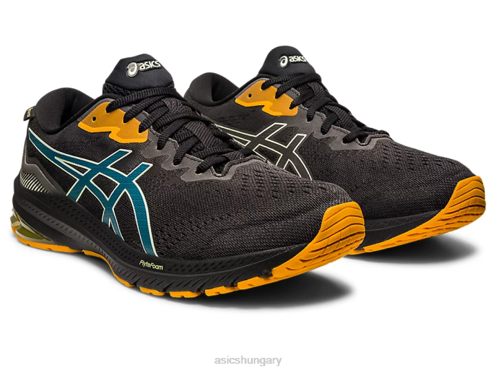 asics fekete/tintás kékeszöld magyarország N2T2497
