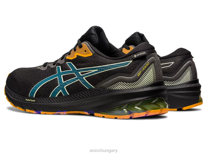 asics fekete/tintás kékeszöld magyarország N2T2497