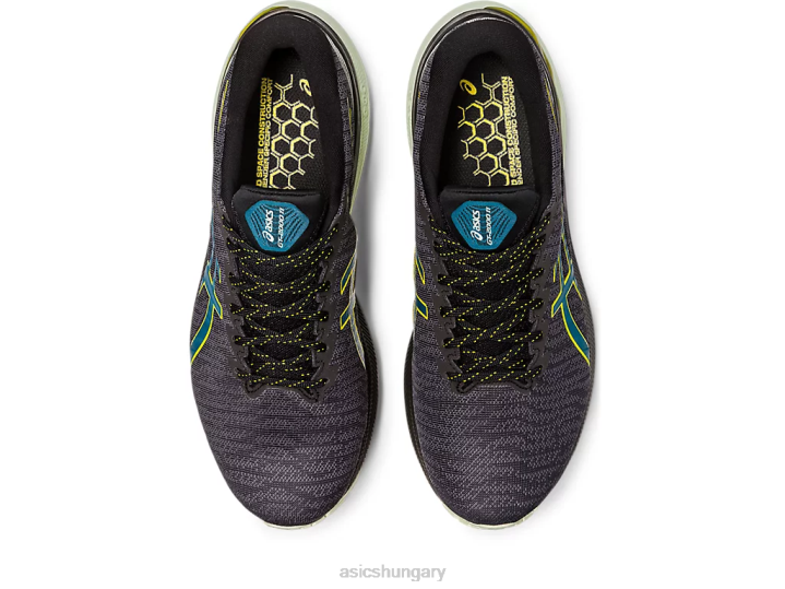 asics fekete/tintás kékeszöld magyarország N2T2691