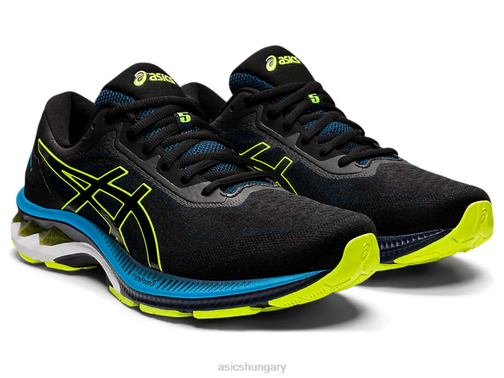 asics francia kék/biztonsági sárga magyarország N2T2687