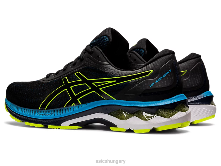 asics francia kék/biztonsági sárga magyarország N2T2687
