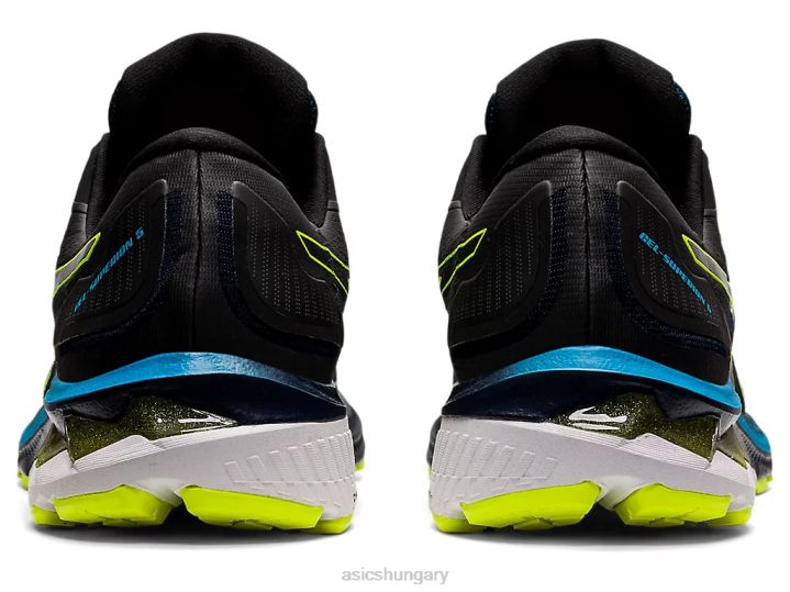 asics francia kék/biztonsági sárga magyarország N2T2687
