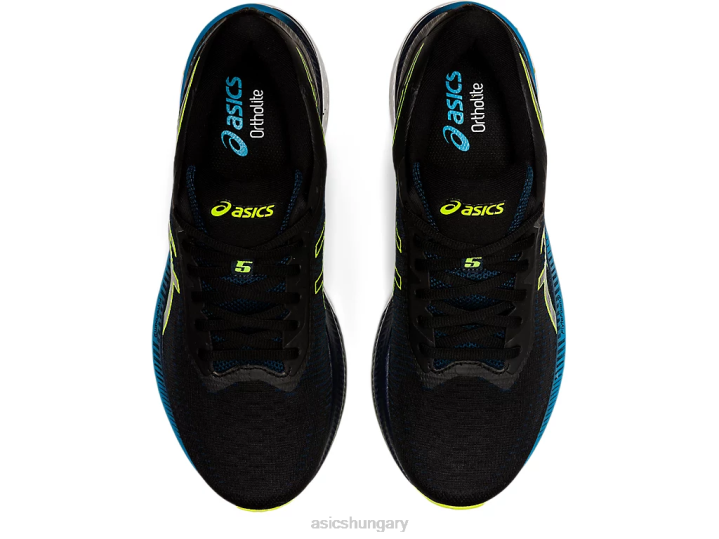 asics francia kék/biztonsági sárga magyarország N2T2687