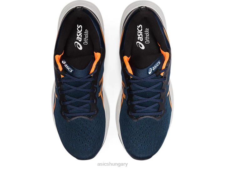 asics francia kék/sokkoló narancs magyarország N2T21530