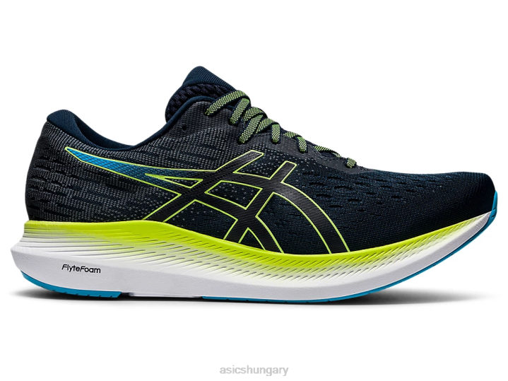asics francia kék/veszélyzöld magyarország N2T21919
