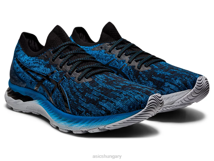 asics újjászületett kék/fekete magyarország N2T21895