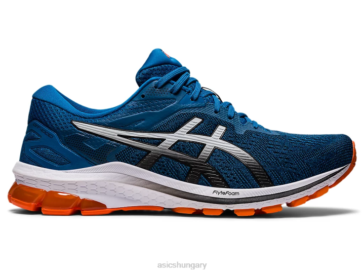 asics újjászületett kék/fekete magyarország N2T21940