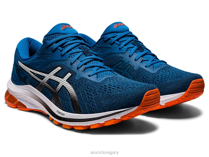 asics újjászületett kék/fekete magyarország N2T21940