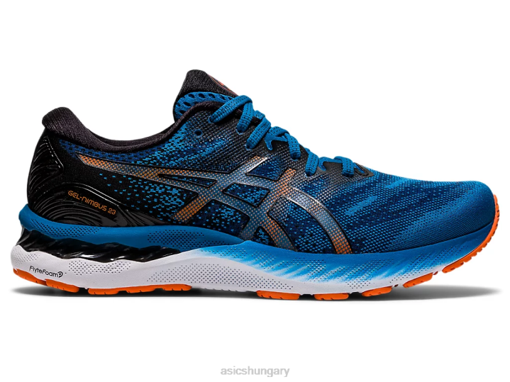 asics újjászületett kék/fekete magyarország N2T21945
