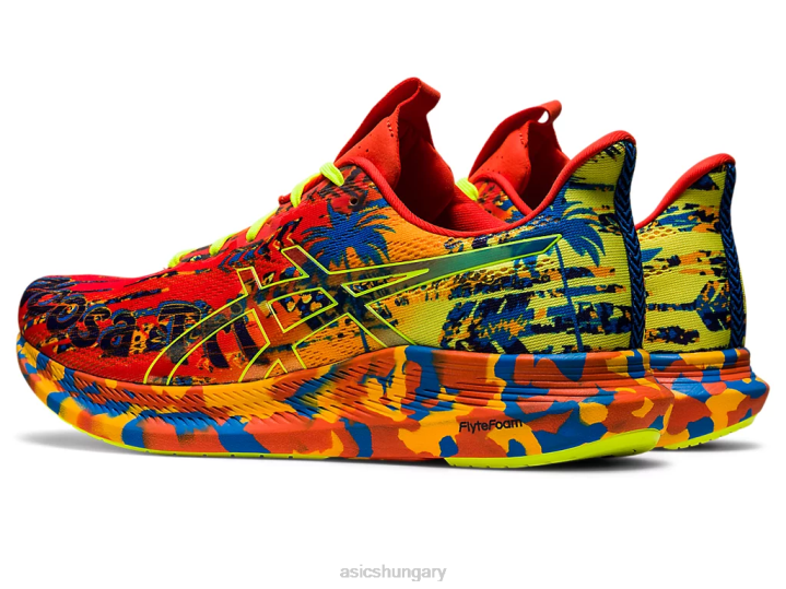 asics koktélparadicsom/biztonsági sárga magyarország N2T21155