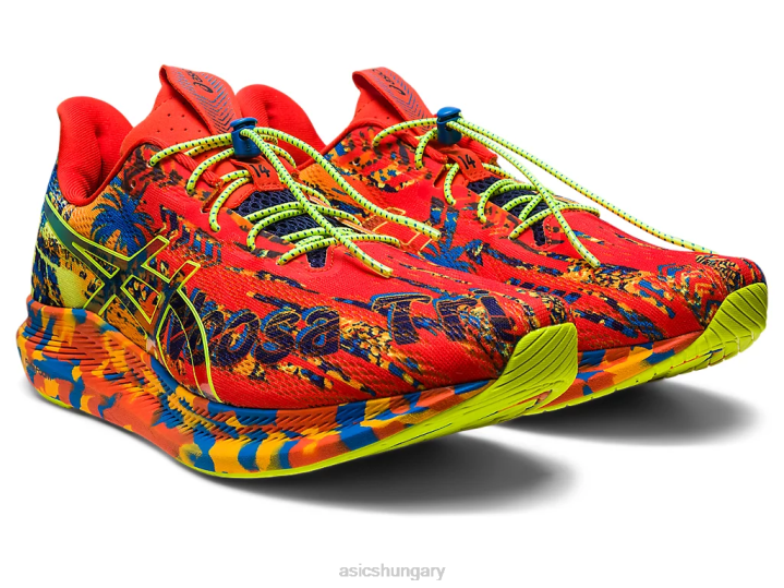 asics koktélparadicsom/biztonsági sárga magyarország N2T21155