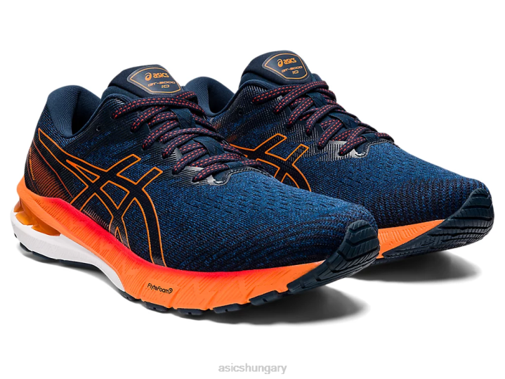 asics mako kék/sokkoló narancs magyarország N2T21474