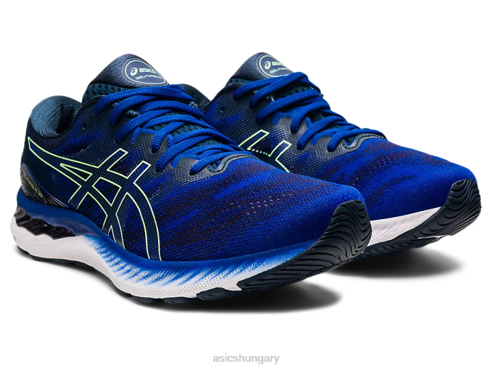 asics monacói kék/világos lime magyarország N2T21854