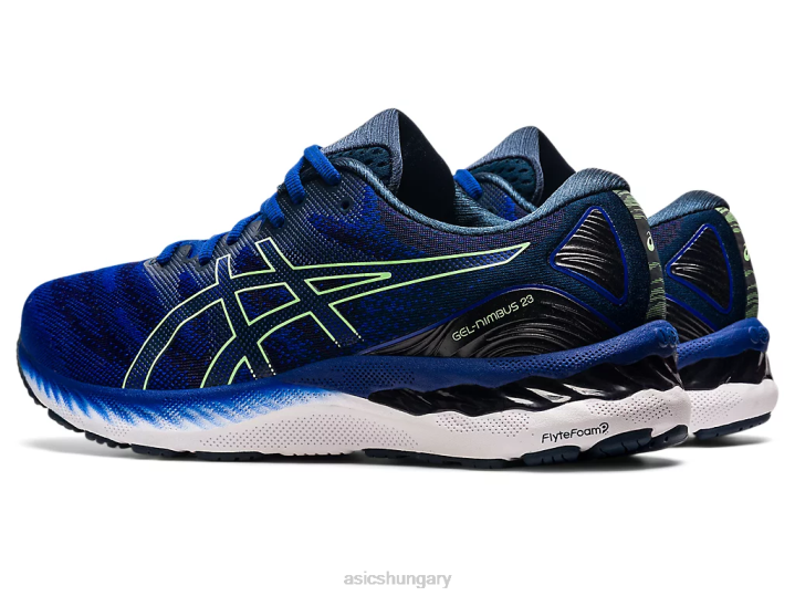 asics monacói kék/világos lime magyarország N2T21854