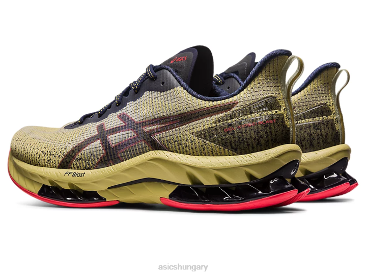 asics olívaolaj/elektromos vörös magyarország N2T2498