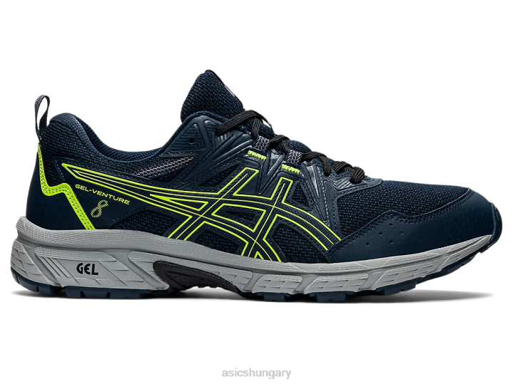asics francia kék/veszélyzöld magyarország N2T21496