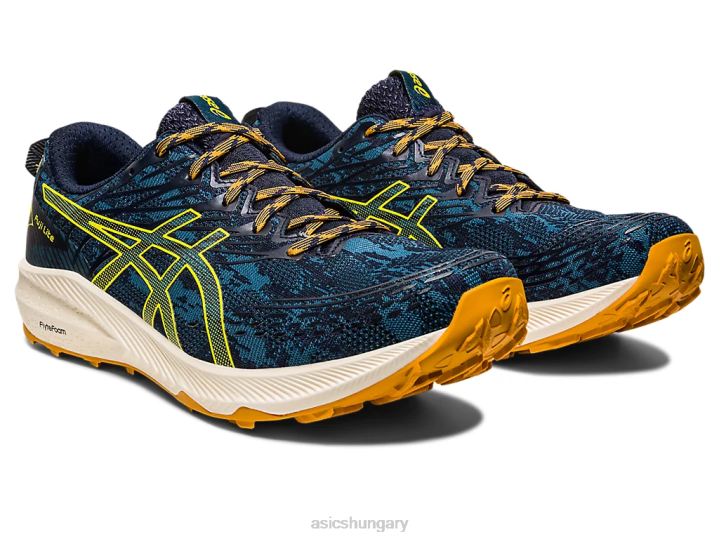 asics tinta kékeszöld/aranysárga magyarország N2T2624