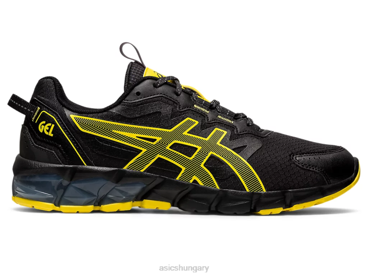 asics fekete/élénk sárga magyarország N2T2785