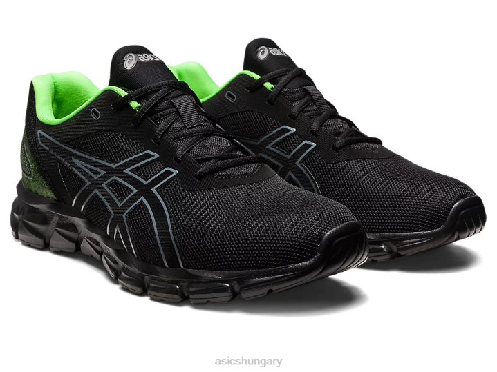 asics fekete/zöld gekkó magyarország N2T2260