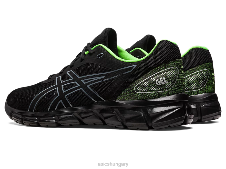 asics fekete/zöld gekkó magyarország N2T2260
