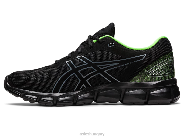 asics fekete/zöld gekkó magyarország N2T2260