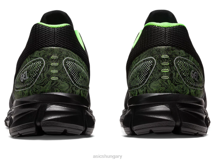 asics fekete/zöld gekkó magyarország N2T2260
