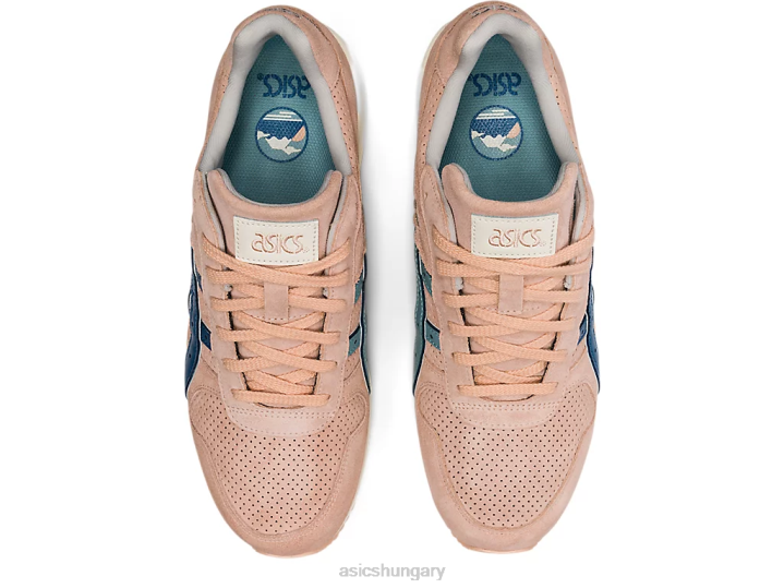 asics halvány sárgabarack/kék magyarország N2T21754