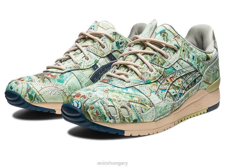 asics jégzöld/éjfélkék magyarország N2T2570