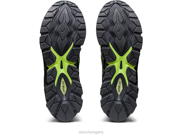 asics éjfél/lime zöld magyarország N2T2804
