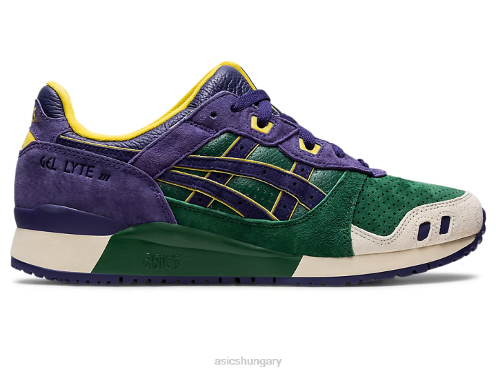 asics vadász zöld/lila matt magyarország N2T21330
