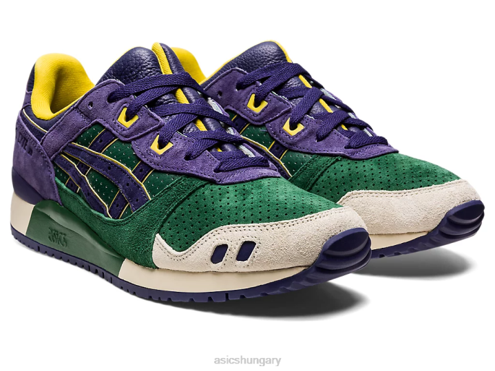 asics vadász zöld/lila matt magyarország N2T21330