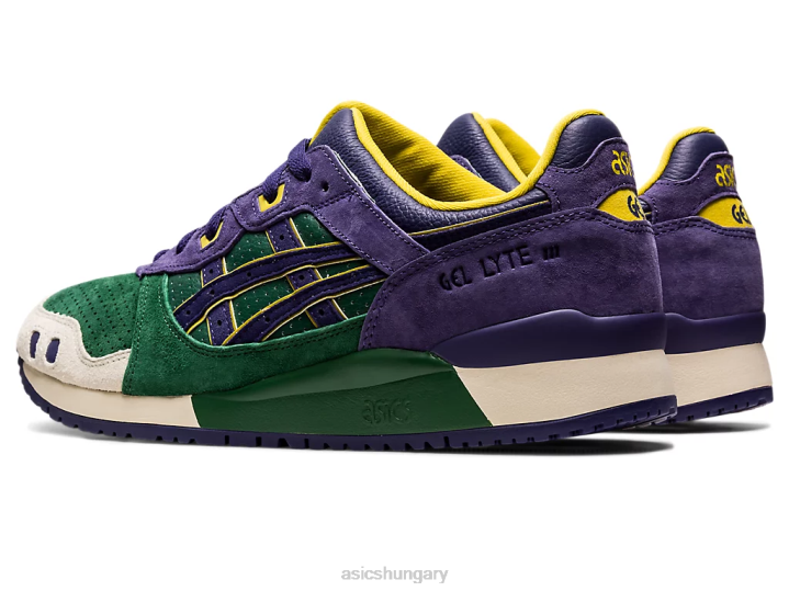 asics vadász zöld/lila matt magyarország N2T21330