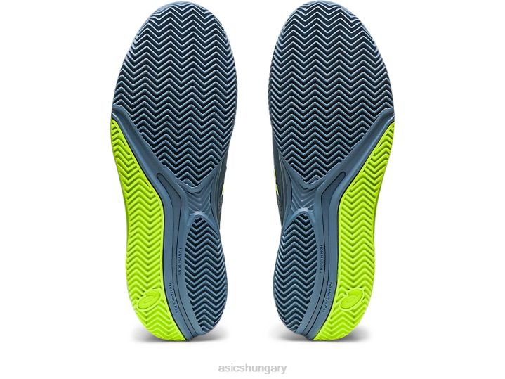 asics acélkék/veszélyzöld magyarország N2T2398