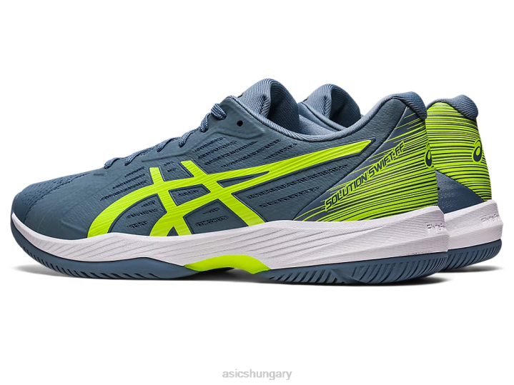 asics acélkék/veszélyzöld magyarország N2T2477