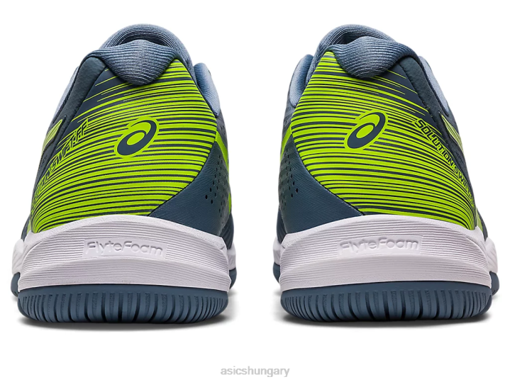 asics acélkék/veszélyzöld magyarország N2T2477