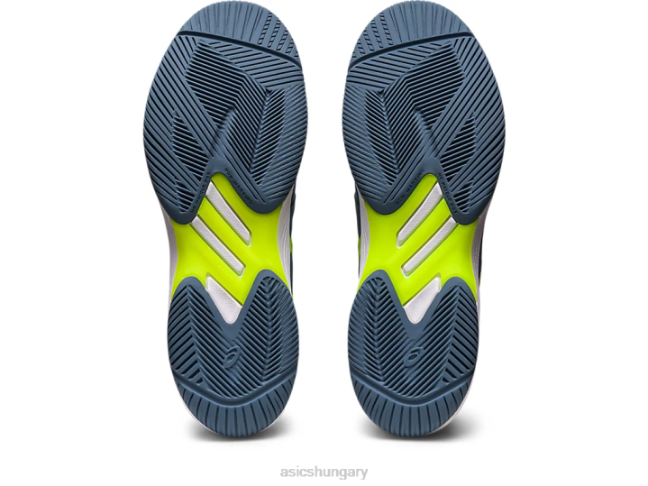 asics acélkék/veszélyzöld magyarország N2T2477