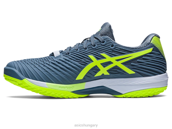 asics acélkék/veszélyzöld magyarország N2T2562