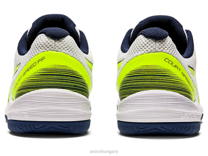 asics fehér/biztonsági sárga magyarország N2T22054