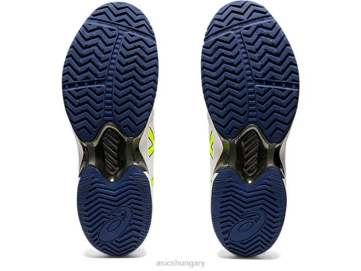 asics fehér/biztonsági sárga magyarország N2T22054