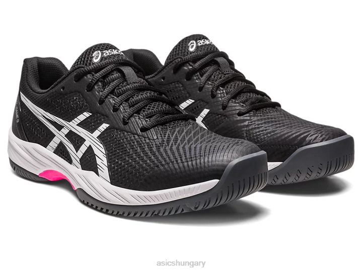 asics fekete/dögös rózsaszín magyarország N2T2452