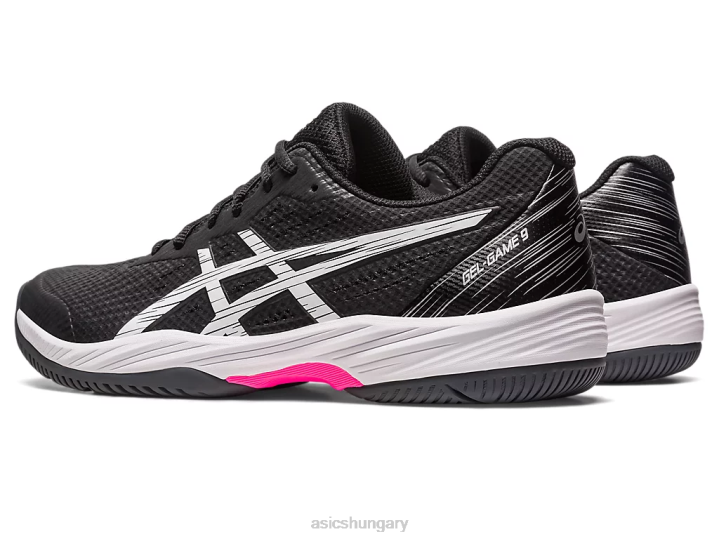 asics fekete/dögös rózsaszín magyarország N2T2452